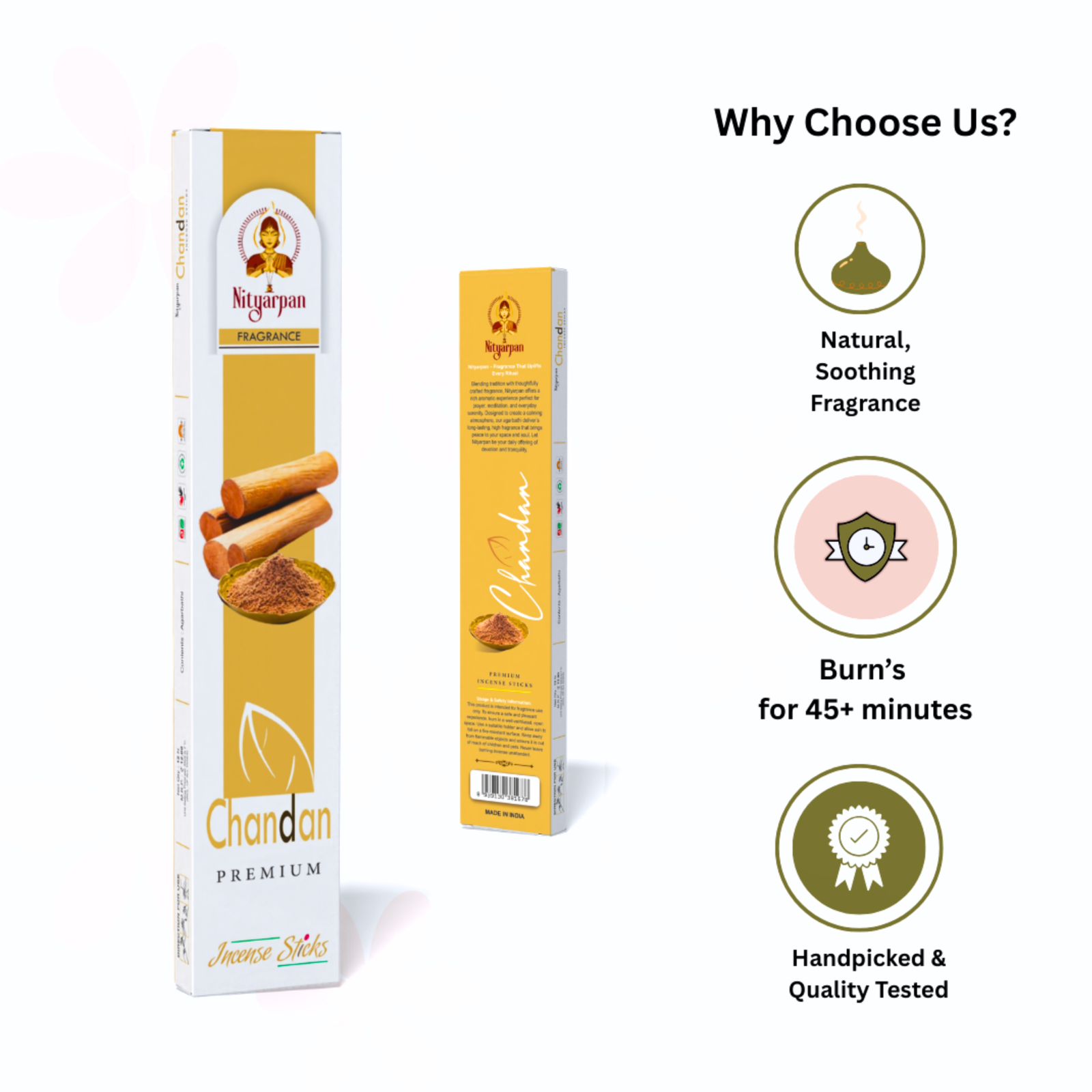 nityarpan fragrance agarbathi (jasmine 12n)