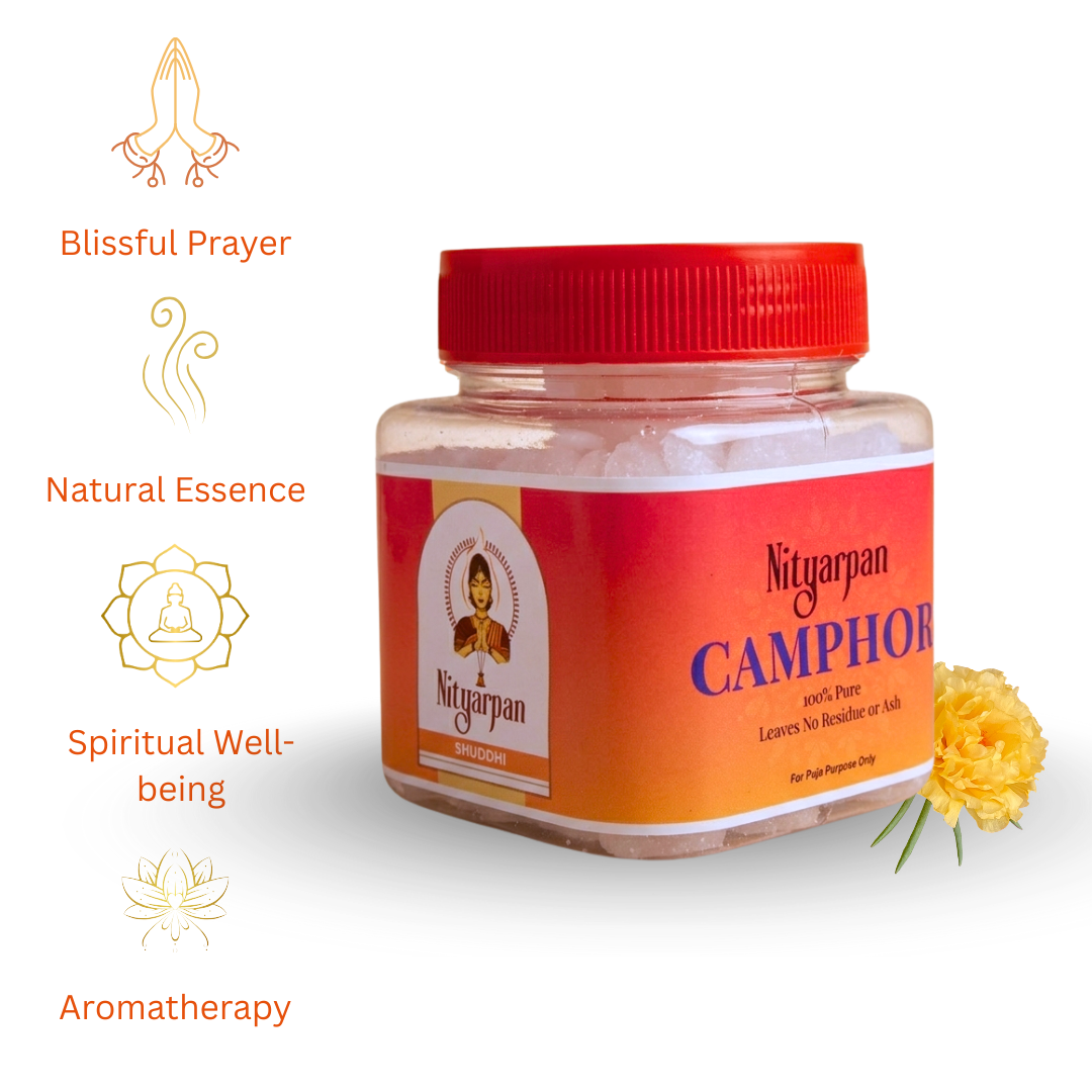 nityarpan shuddhi camphor (100 gm)