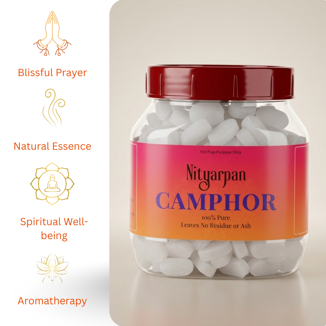 nityarpan shuddhi camphor (250 gm)