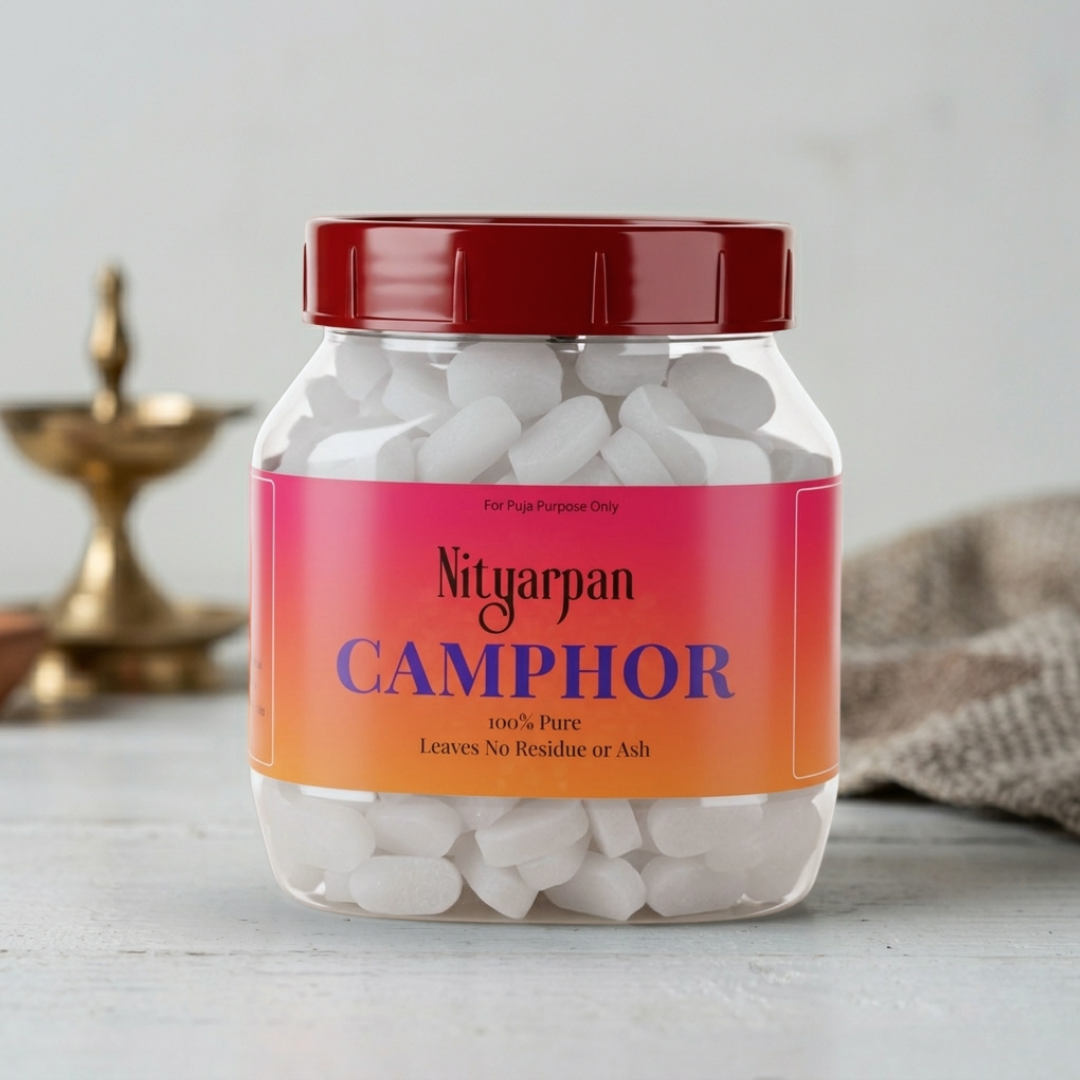 nityarpan shuddhi camphor (250 gm)